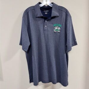 Men's Champion Polo Shirt Fighting Irish Notre Dame Classic Style. Size XL